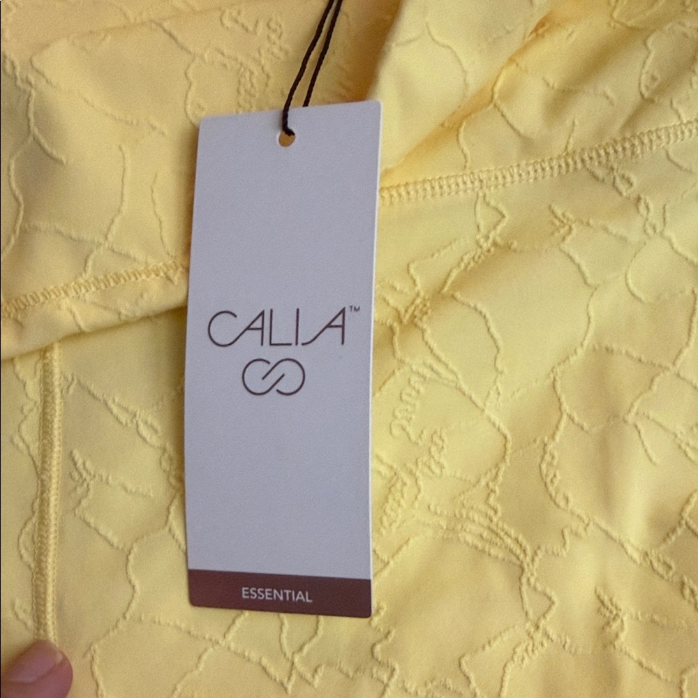 Sunny Yellow Women's Leggings. CAJA # 4 - Picture 4 of 10